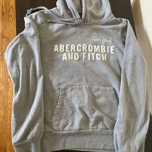 Abercrombie and fitch soft hoodie  large  on the small side l